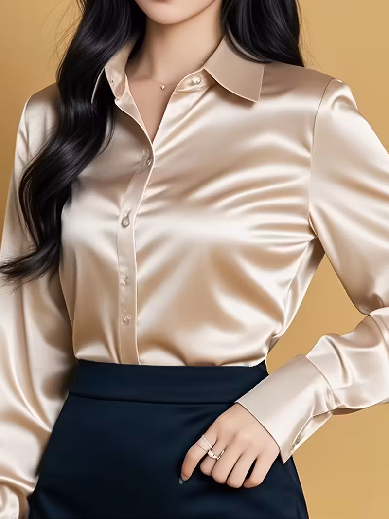 Satin Business Shirt 