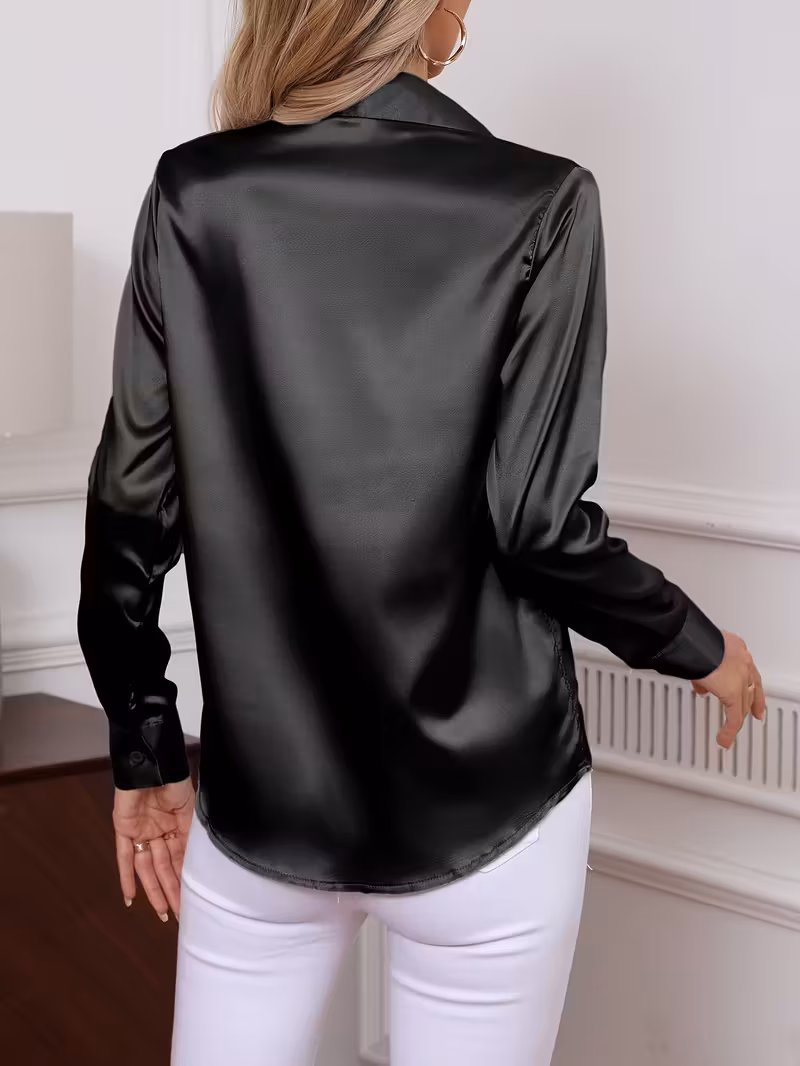 Elegant Long Sleeve Blouse