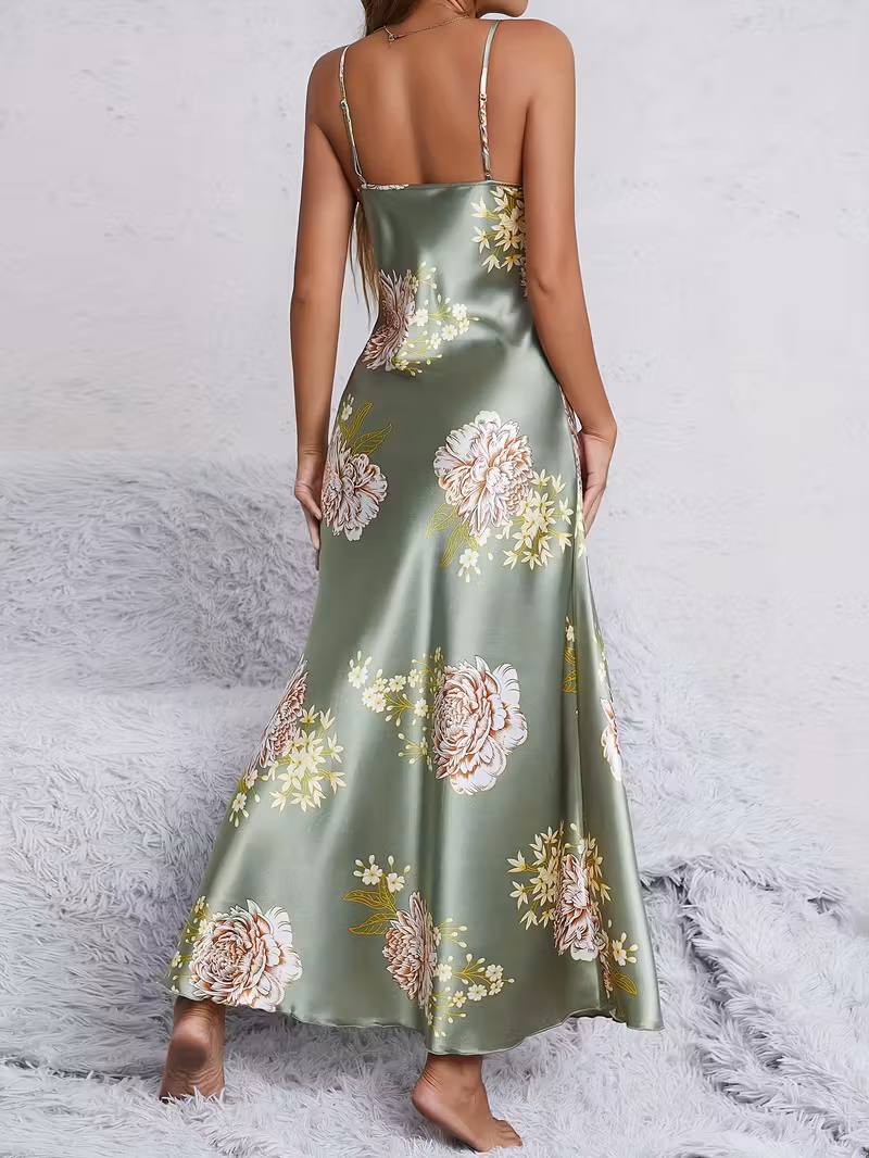 Floral Print Slip 