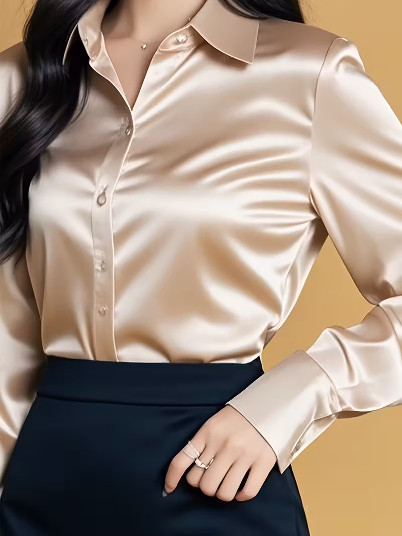 Satin Business Shirt 