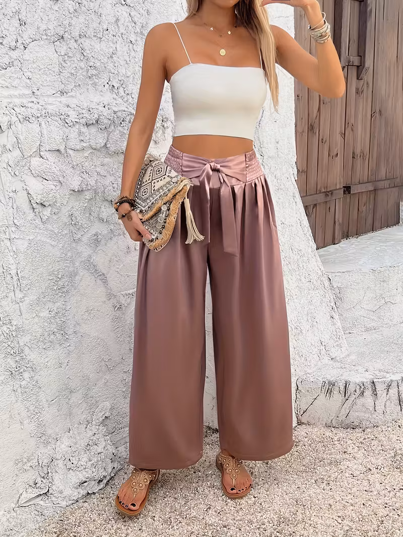 Tie Waist Pants