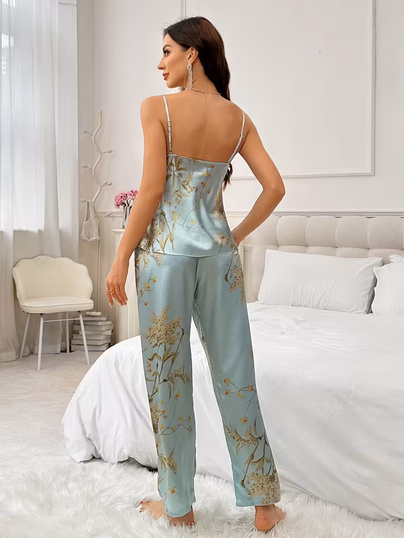 Nightwear with Cherry Print