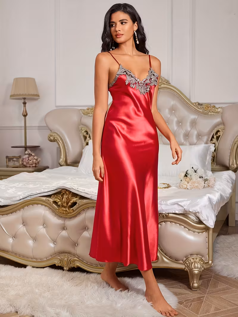 Silky Maxi Nightgown